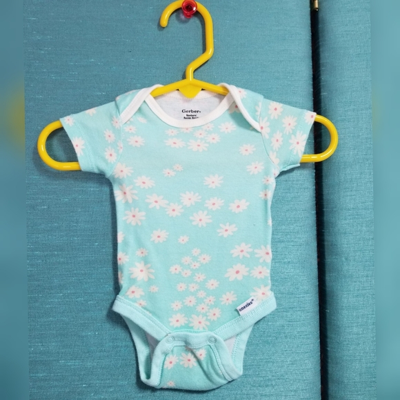 NB Gerber/Carter's Bodysuits Set of 3 (Girl) - Picture 4 of 8